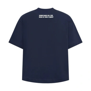 Áo Thun Boxy Unisex Relax Tee Navy – Form rộng, thoải mái, giá chỉ 431.200₫