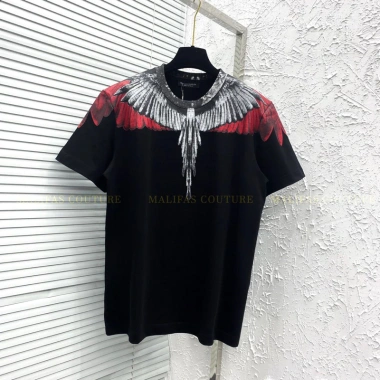 Áo Thun Cánh Chim Phối Vai Mix Nhẹ Nhàng Nam Nữ Cá Tính Hot 2.025 Giá 65K