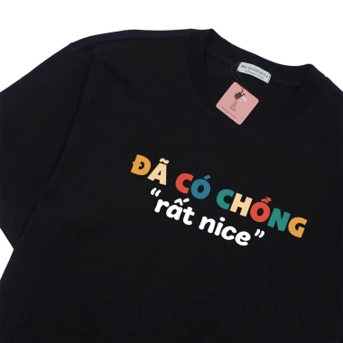 Áo thun cặp đôi Đã Có Vợ Đã Có Chồng Cổ Tròn Lãng Mạn, Quà Tặng Bạn Đời 145k 3 Áo thun cặp đôi Đã Có Vợ Đã Có Chồng Cổ Tròn Lãng Mạn, Quà Tặng Bạn Đời 145k 3