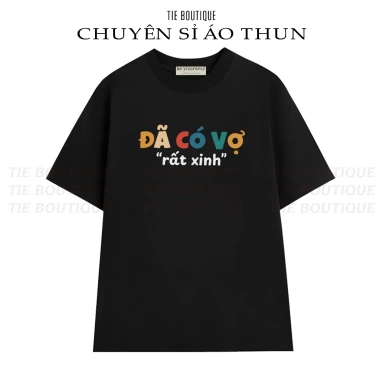 Áo thun cặp đôi Đã Có Vợ Đã Có Chồng Cổ Tròn Lãng Mạn, Quà Tặng Bạn Đời 145k 10 Áo thun cặp đôi Đã Có Vợ Đã Có Chồng Cổ Tròn Lãng Mạn, Quà Tặng Bạn Đời 145k 10