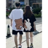 Áo thun cặp đôi thiết kế độc đáo mùa hè cotton, giá 124.200đ, giao hàng nhanh 2