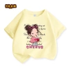 Áo thun cho bé gái 100% Cotton mềm mại, in hình ngộ nghĩnh - Giá 89.000₫ 10