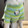 Áo thun chó lớn sọc xanh thoáng mát tay ngắn Golden, phù hợp Border Collie và Labrador đi dạo mùa hè 306.623 VND 4