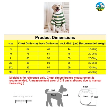 Áo thun chó sọc xanh 2 chân mềm thoáng khí chống rụng lông Husky Golden 430.266 8