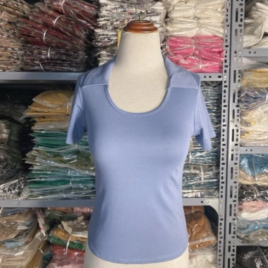 Áo thun cổ bẻ khoét trước bo dáng mới - Giá chỉ 82.800₫, giảm tới 22% 6