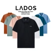 Áo thun có cổ nam (polo) LADOS đa màu, vải dày dặn thấm mồ hôi - Giá 149k