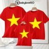 Áo thun cờ đỏ sao vàng BabyloveGO – Thun cotton mềm mịn, giá chỉ 109.000₫