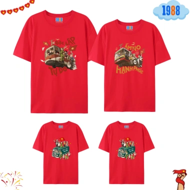 Áo thun cờ đỏ sao vàng cotton co giãn 4 chiều, size 15-76kg, mặc mát 90.000₫