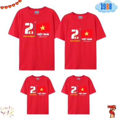 Áo thun cờ đỏ sao vàng cotton co giãn 4 chiều, size 15-76kg, mặc mát 90.000₫ 5 Áo thun cờ đỏ sao vàng cotton co giãn 4 chiều, size 15-76kg, mặc mát 90.000₫ 5