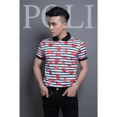 Áo thun cổ polo in hình đẹp, chất mềm, giảm còn 100k (giá gốc 127k) 2 Áo thun cổ polo in hình đẹp, chất mềm, giảm còn 100k (giá gốc 127k) 2