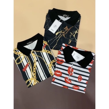 Áo thun cổ polo in hình đẹp, chất mềm, giảm còn 100k (giá gốc 127k)