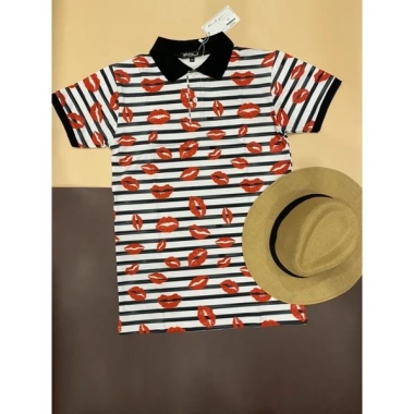 Áo thun cổ polo in hình đẹp, chất mềm, giảm còn 100k (giá gốc 127k)