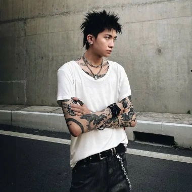 Áo Thun Cổ Rộng Nam Nữ Basic Cotton Tay Ngắn Slimfit Đen Trắng Giá 105k