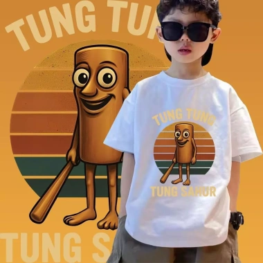 Áo Thun Cổ Thuyền Unisex Thiết Kế Hoạt Hình - Hàng Có Sẵn COD2.025 Giá 100.333 VND Giảm Đến 124.413 VND