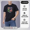 Áo Thun Cổ Tròn Casual In Hồn Tết Dân Gian LADOS-9.264 Cotton 4 chiều, Form Regular, Giá chỉ 181.000₫
