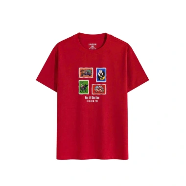 Áo Thun Cổ Tròn Casual In Hồn Tết Dân Gian LADOS-9.264 Cotton 4 chiều, Form Regular, Giá chỉ 181.000₫ 2