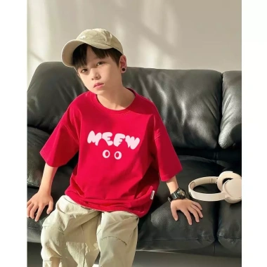Áo Thun Cổ Tròn Hàn Quốc Cotton Bé Gái 1-13 Tuổi - Rộng Vừa Vặn, Giá Sốc 143.332 VND