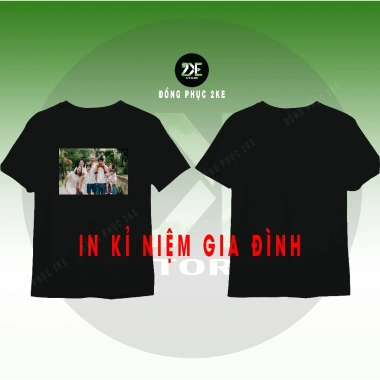 Áo thun cổ tròn in nhiều màu 1-2 ngày - In đồng phục nhóm, quán ăn, công ty, FREE thiết kế, 75.000₫ 3