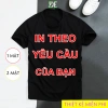 Áo thun cổ tròn in nhiều màu 1-2 ngày - In đồng phục nhóm, quán ăn, công ty, FREE thiết kế, 75.000₫ 10