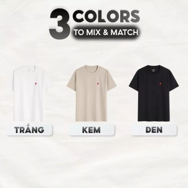 Áo thun cổ tròn ngắn tay thêu sói LADOS-9.234 100% cotton siêu mát, thấm hút mồ hôi - 144.000₫ 3 Áo thun cổ tròn ngắn tay thêu sói LADOS-9.234 100% cotton siêu mát, thấm hút mồ hôi - 144.000₫ 3