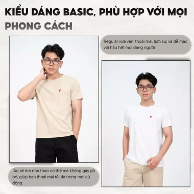 Áo thun cổ tròn ngắn tay thêu sói LADOS-9.234 100% cotton siêu mát, thấm hút mồ hôi - 144.000₫ 7 Áo thun cổ tròn ngắn tay thêu sói LADOS-9.234 100% cotton siêu mát, thấm hút mồ hôi - 144.000₫ 7