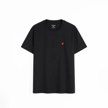 Áo thun cổ tròn ngắn tay thêu sói LADOS-9.234 100% cotton siêu mát, thấm hút mồ hôi - 144.000₫