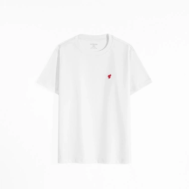 Áo thun cổ tròn ngắn tay thêu sói LADOS-9.234 100% cotton siêu mát, thấm hút mồ hôi - 144.000₫