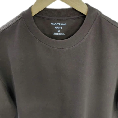 Áo thun cổ tròn unisex form rộng 100% cotton 2 mặt, nam nữ, size XS S M L, giá 215.200₫ 6