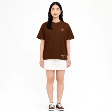 Áo thun cổ tròn unisex form rộng 100% cotton 2 mặt, nam nữ, size XS S M L, giá 215.200₫ 10