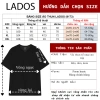 Áo thun cổ V ngắn tay LADOS-9.173 vải tổ ong nhí trẻ trung phong cách thanh lịch, dễ phối, điểm nhấn giá ưu đãi 126.000 VND cho mọi dịp 5