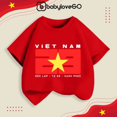 Áo thun cộc tay BabyloveGO bé cotton mềm mịn, thoáng mát, cổ bo tròn, 109.000₫ 10 Áo thun cộc tay BabyloveGO bé cotton mềm mịn, thoáng mát, cổ bo tròn, 109.000₫ 10