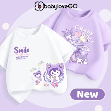 Áo thun cộc tay BabyloveGO mẫu mới in hình độc đáo – Giao mẫu ngẫu nhiên, chỉ 99.000₫