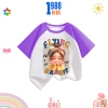 Áo thun cộc tay bé gái Flying Rabbit đa màu cotton thoáng mát co giãn tốt - 90.000đ 8
