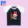 Áo thun cộc tay LABUBU ăn mì cho bé - cotton mềm mịn, thoáng mát, chỉ 108.000đ 8