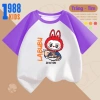 Áo thun cộc tay LABUBU ăn mì cho bé - cotton mềm mịn, thoáng mát, chỉ 108.000đ 9