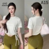 Áo Thun Cộc Tay Rút Dây AN NHIÊN SHOP Cotton Thoáng Mát, Thấm Hút Mồ Hôi, Co Giãn 4 Chiều - 170k 3