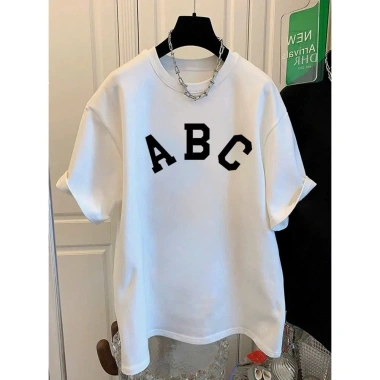 Áo thun cộc tay unisex dài rộng cotton thoáng mát họa tiết in KUNKUN SP324 giảm giá 119k
