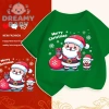 Áo thun COD Chúc mừng Năm mới Giáng sinh họa tiết đáng yêu cotton màu tươi sáng giá 100.333 VND 8