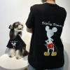 Áo thun cotton 100% đồ đôi thú cưng mùa hè ngắn tay 2 màu cho chó mèo Poodle Husky - 443.199 VND 3