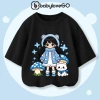 Áo thun Cotton bé gái BabyloveGO tay lỡ rộng, in hình cute dễ thương - 119.000₫ 8