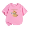 Áo Thun Cotton Bé Trai và Gái In Hình Capybara - Nhiều Màu, Giá 90.000₫ 4