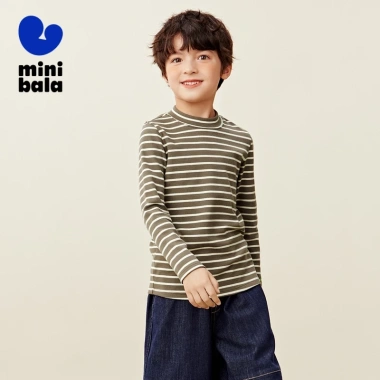 Áo thun cotton cơ bản cho cha mẹ & con miniBala Kids mùa xuân‑thu, giảm còn 336.960₫