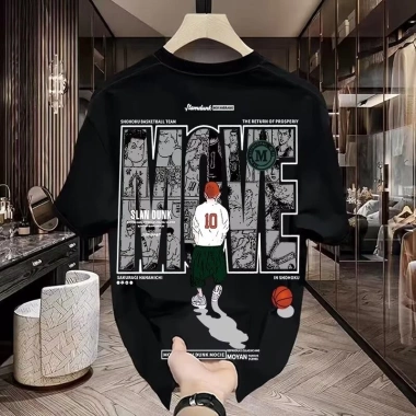 Áo Thun Cotton Cỡ Lớn In Hình Thời Trang Cổ Tròn Cặp Đôi - Giá ưu đãi 157k 8