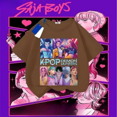 Áo thun cotton cổ tròn in K-Pop, thoải mái, đa năng mùa hè - 143.332 VND 3