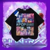 Áo thun cotton cổ tròn in K-Pop, thoải mái, đa năng mùa hè - 143.332 VND 6