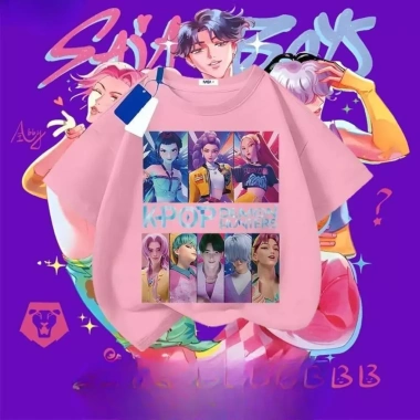 Áo thun cotton cổ tròn in K-Pop, thoải mái, đa năng mùa hè - 143.332 VND 8