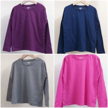 Áo thun cotton dài tay bé gái 15-28kg, xuất dư, giá chỉ 33.000đ, giảm 21%