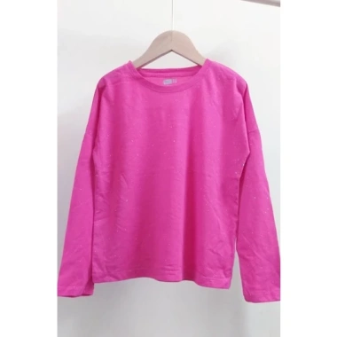 Áo thun cotton dài tay bé gái 15-28kg, xuất dư, giá chỉ 33.000đ, giảm 21%