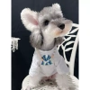 Áo Thun Cotton Hai Màu Tay Ngắn Họa Tiết Chữ Mùa Hè Cho Chó Bichon Pháp Size Lớn Giá Giảm 7