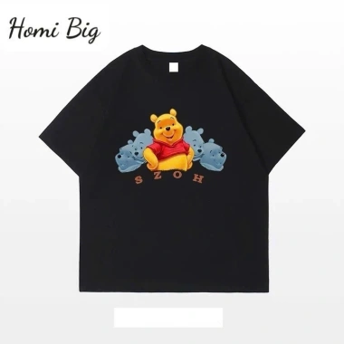 Áo thun cotton hè dáng dài rộng nam nữ in hình KHOSI SP338 - Mát mẻ, giá ưu đãi 119k 5